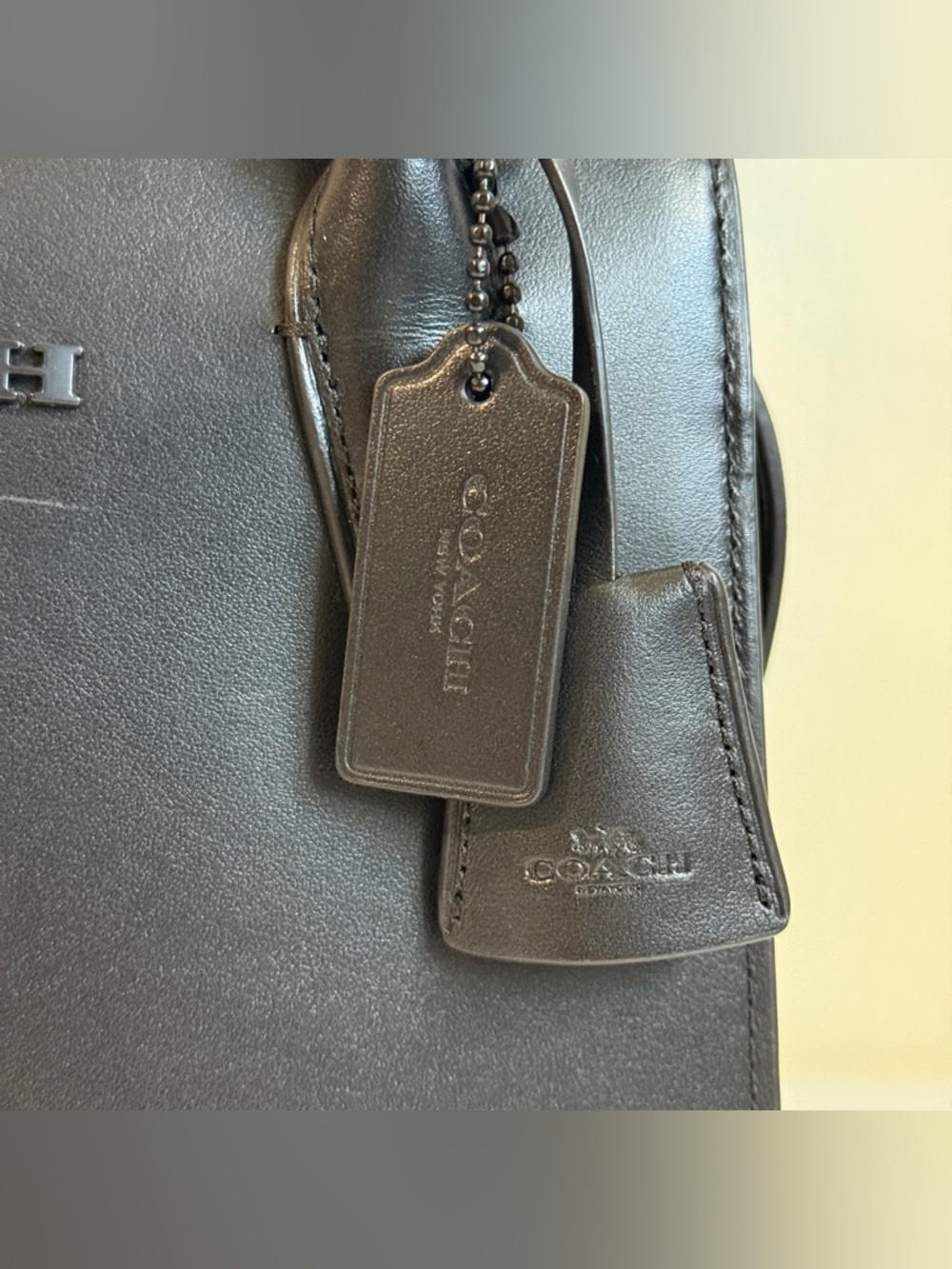 Coach Andrea Carryall Medium/Regular Size Black w/ Tags CP081 - Picture 5 of 16